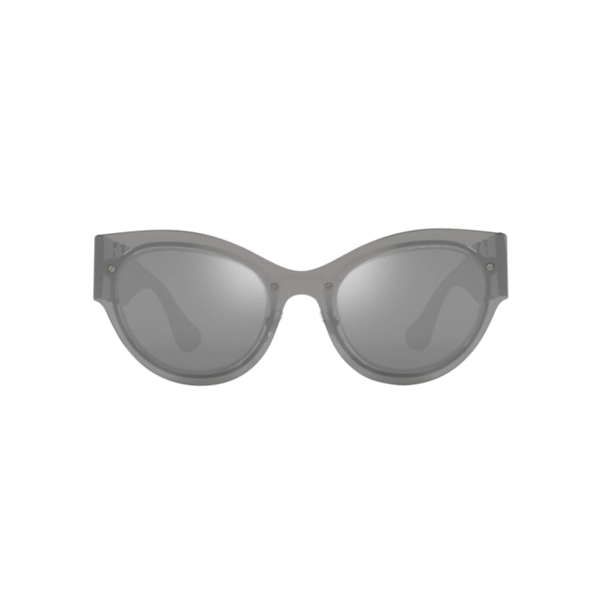 Versace Sunglasses VE2234 10016G 53mm Transparent Silver / Silver Mirror Lens