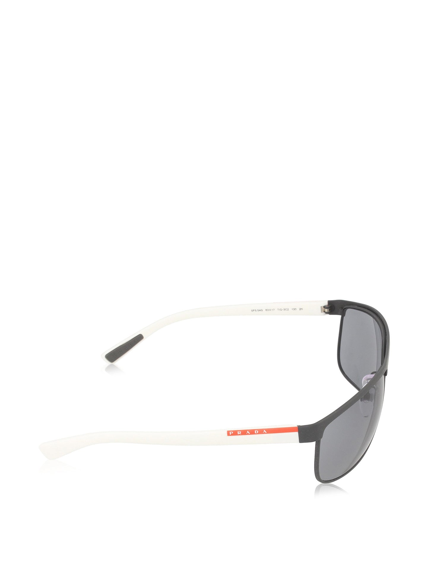 Prada Sport Sunglasses PS54QS TIG3C2 63mm Grey Rubber / Dark Grey Lens