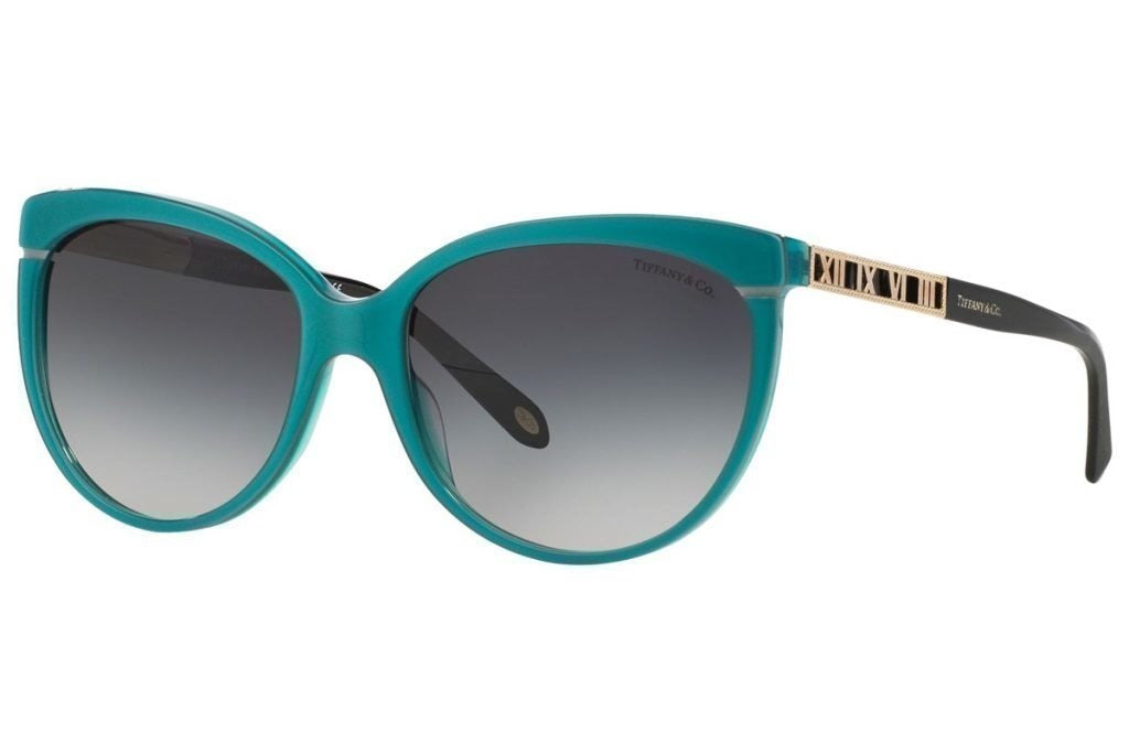 Tiffany & Co Sunglasses TF4097 81723C 56mm Pearl Green / Grey Gradient Lens