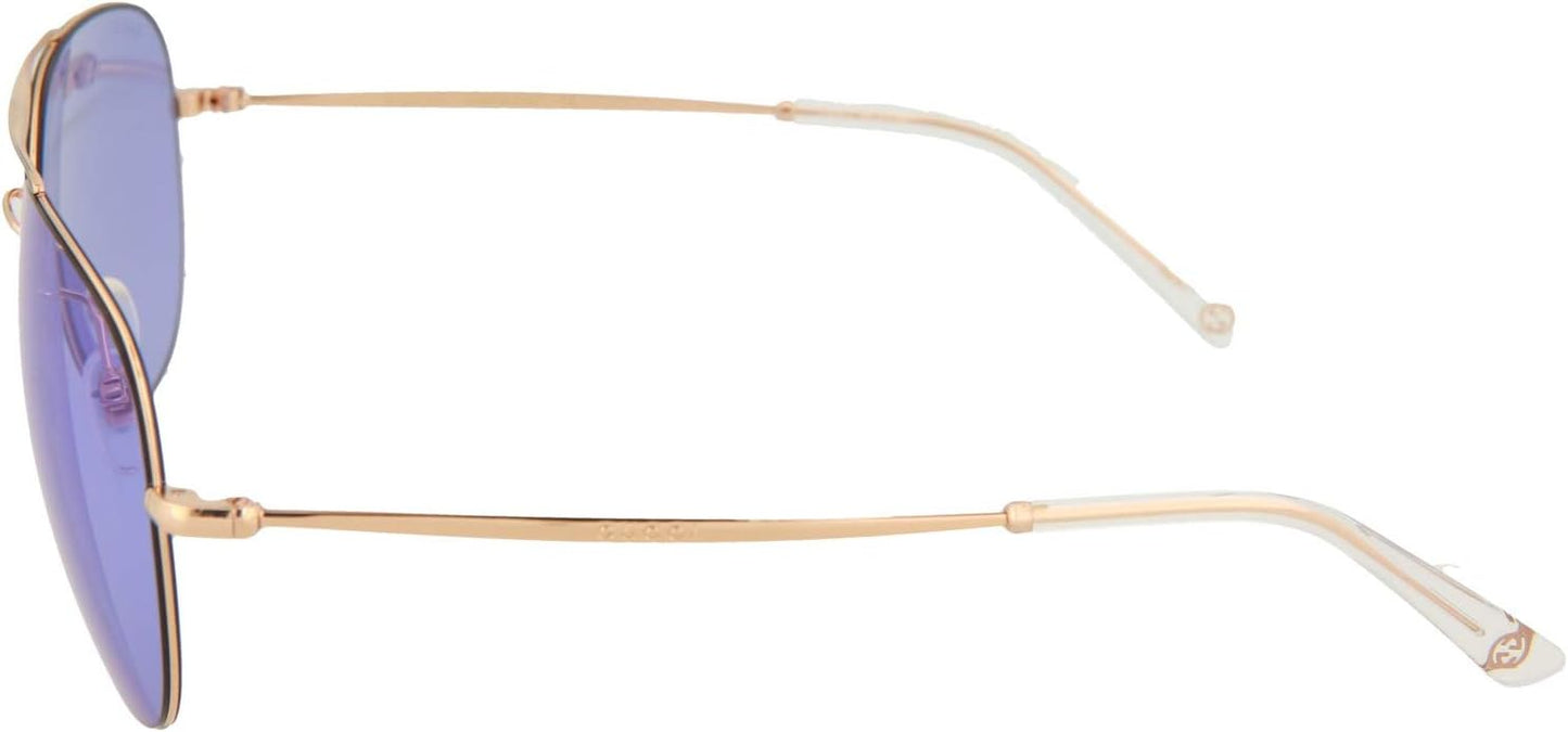 Gucci GG0500S 004 Sunglasses 59mm Gold / Violet Solid Lens - image 3