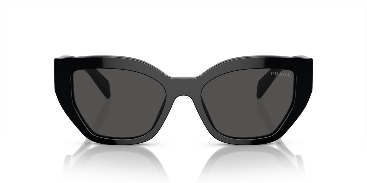 Prada Sunglasses PRA09S 1AB5S0 53mm Black / Dark Grey Lens