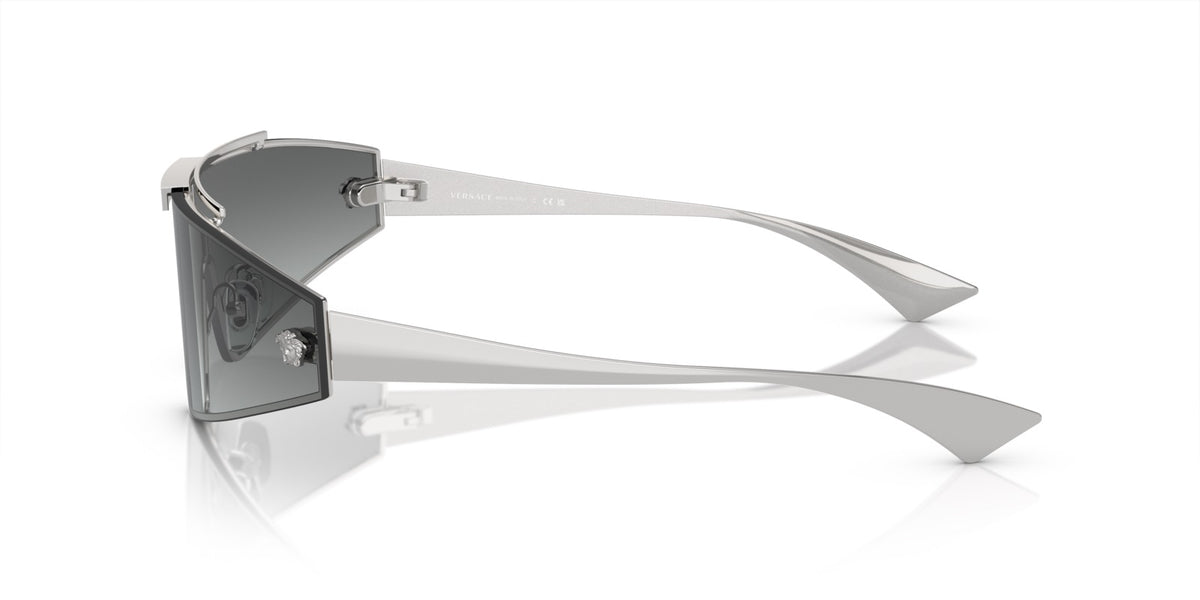 Versace Sunglasses VE2265 10011 Silver / Grey Gradient & Mirror Lens