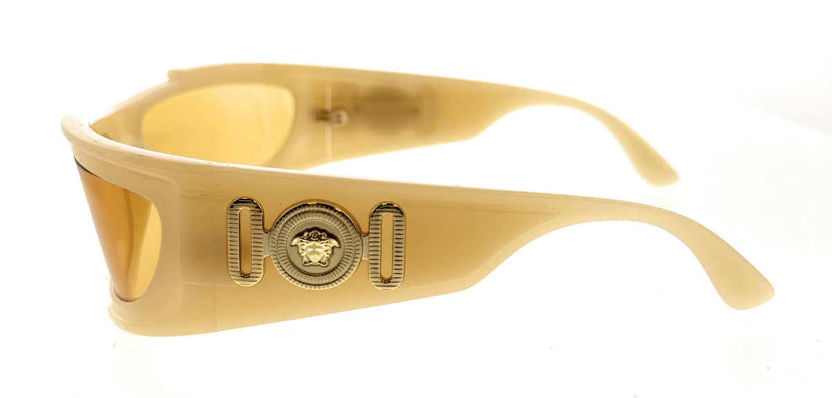 Versace Sunglasses VE4446 54137 67mm Opal Beige / Dark Orange Lens