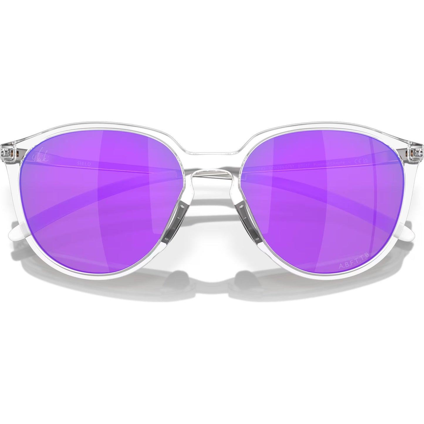 Oakley Sielo OO9288 928807 Sunglasses 57mm Polished Chrome / Prizm Violet Lens