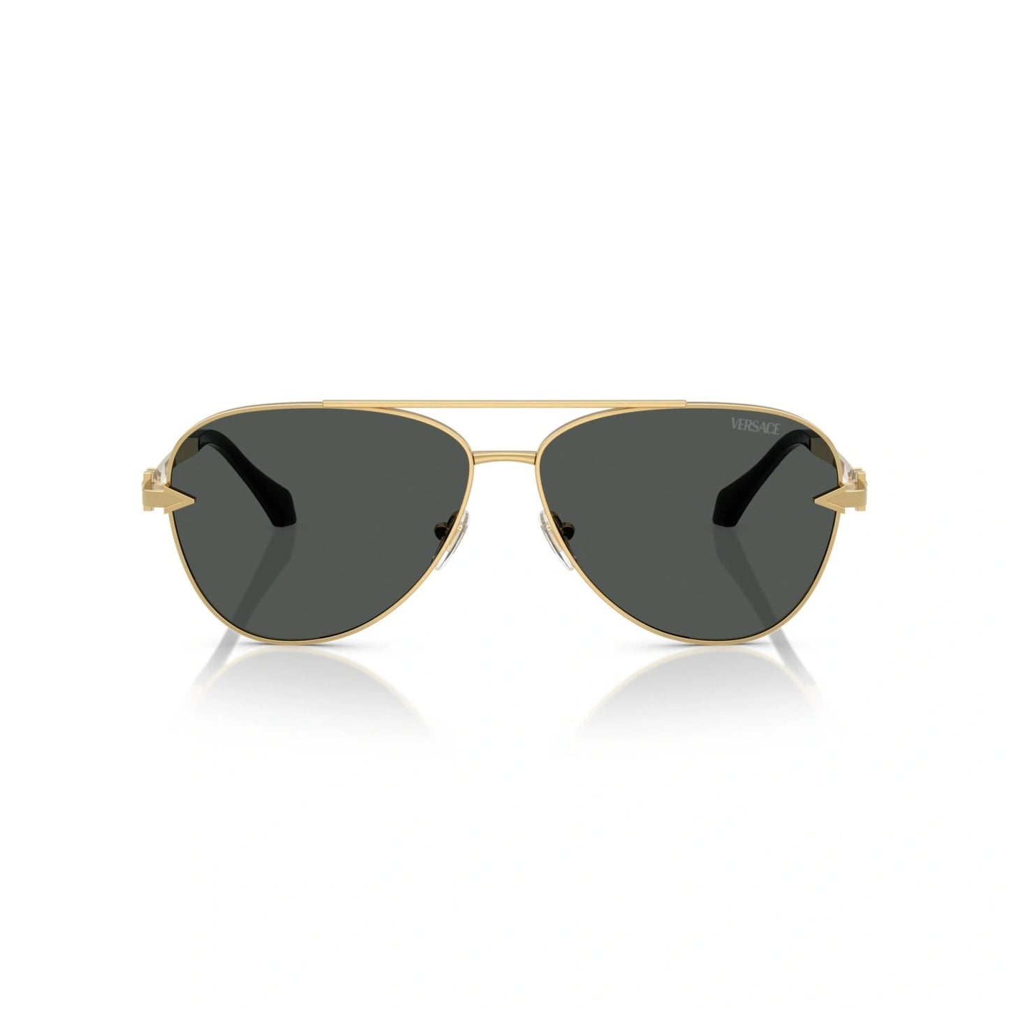 Versace Sunglasses VE2283 100287 61mm Gold / Dark Grey Lens