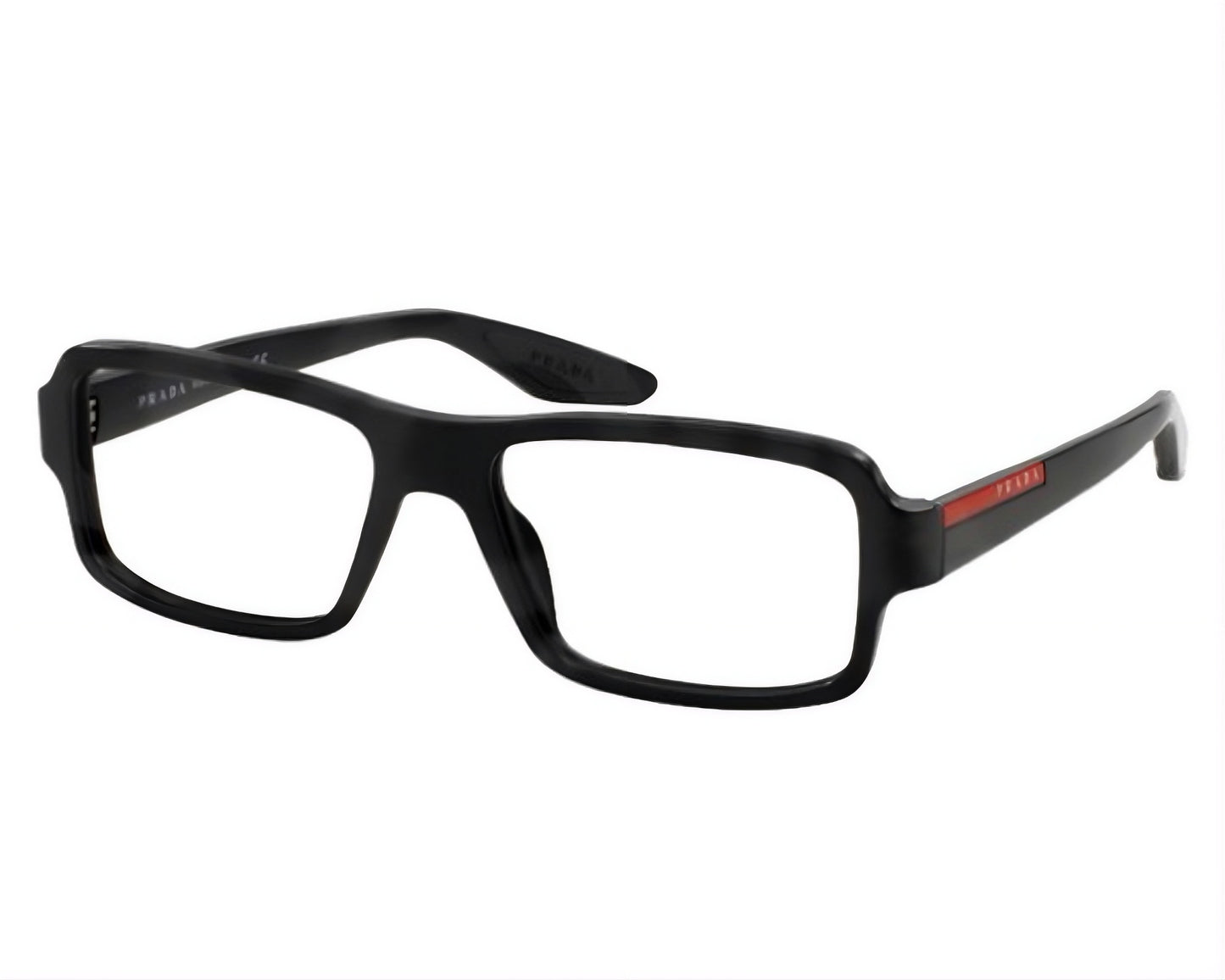 Prada Sport PS01GVF 1AB1O1 Eyeglasses 53mm Black / Demo Lens