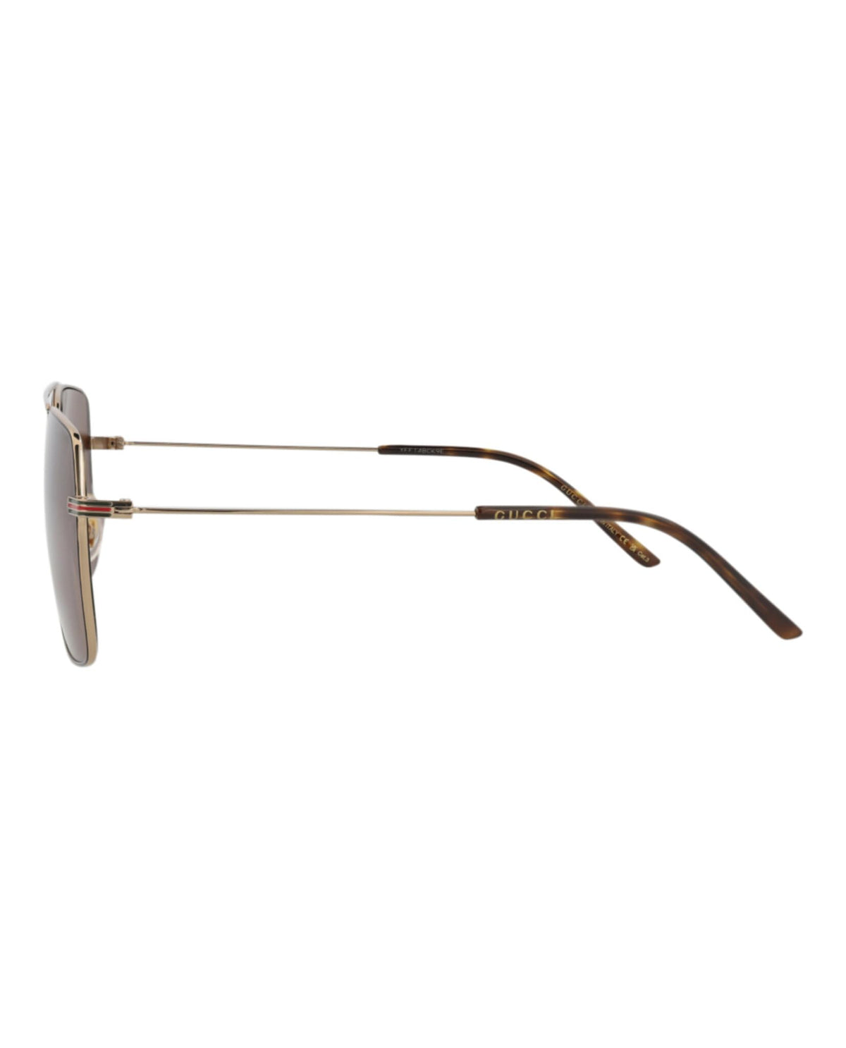 Gucci Sunglasses GG1053SK 002 61mm Gold / Gold Brown Lens