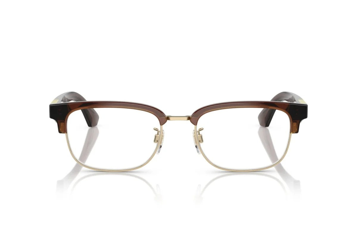 Burberry BE2424D 4116 Eyeglasses 54mm Brown / Clear Demo Lens