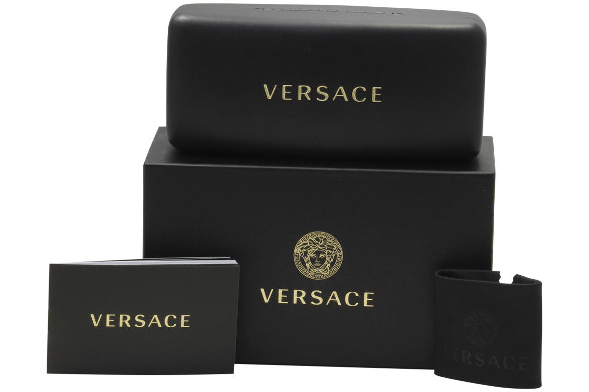 Versace Eyeglasses VE3245 5235 55mm Transparent Green-Orange / Demo Lens