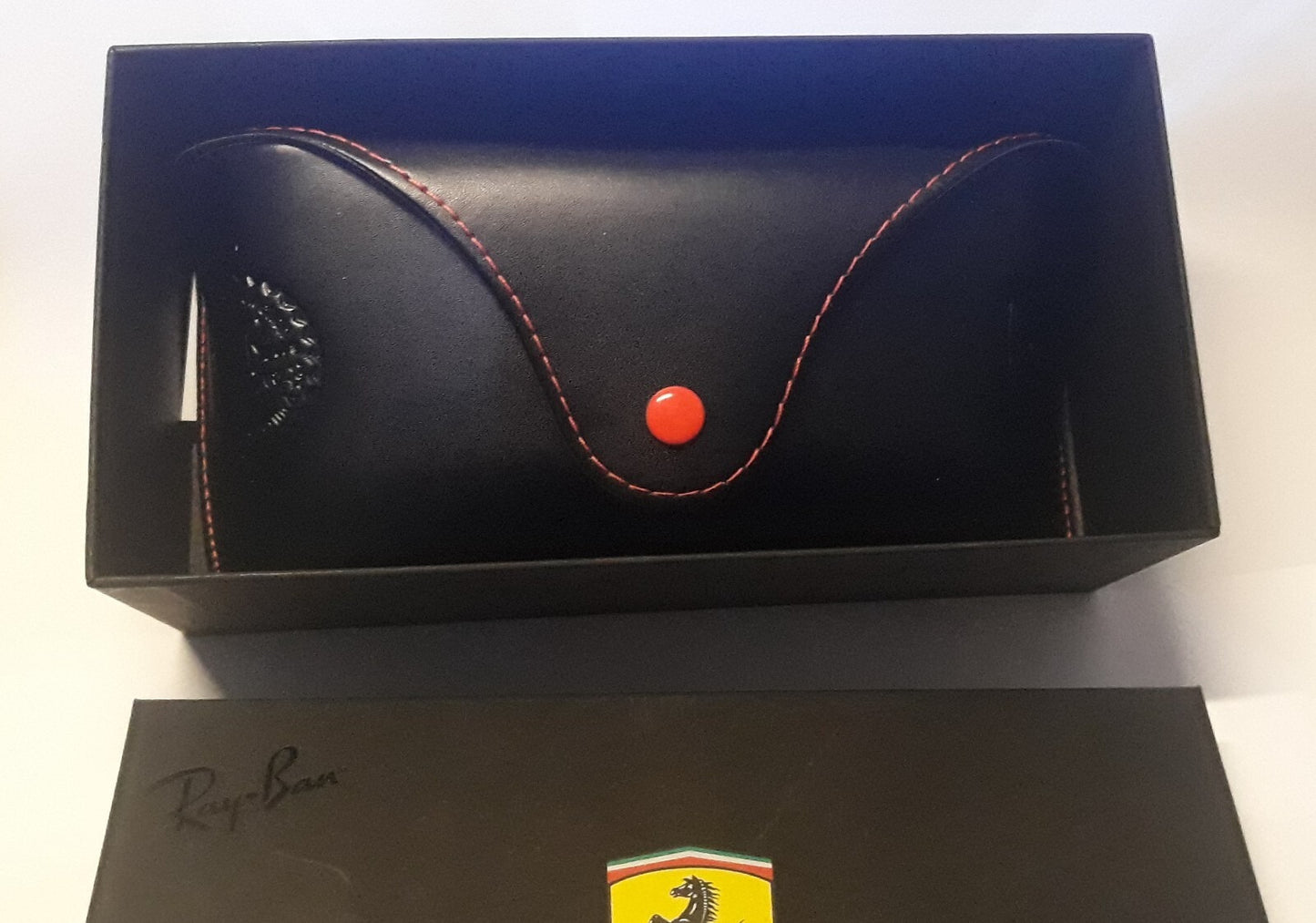 Ray-Ban RB2448NM F60230 SCUDERIA FERRARI 51mm Black / Silver Flash Lens