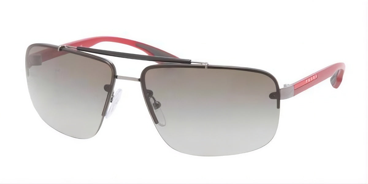 Prada Sport Sunglasses PS52OS 5AV3M1 64mm Burgundy / Dark Grey Gradient Lens