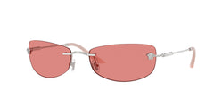 Versace Sunglasses VE2279 1000/84 60mm Silver / Pink Lens