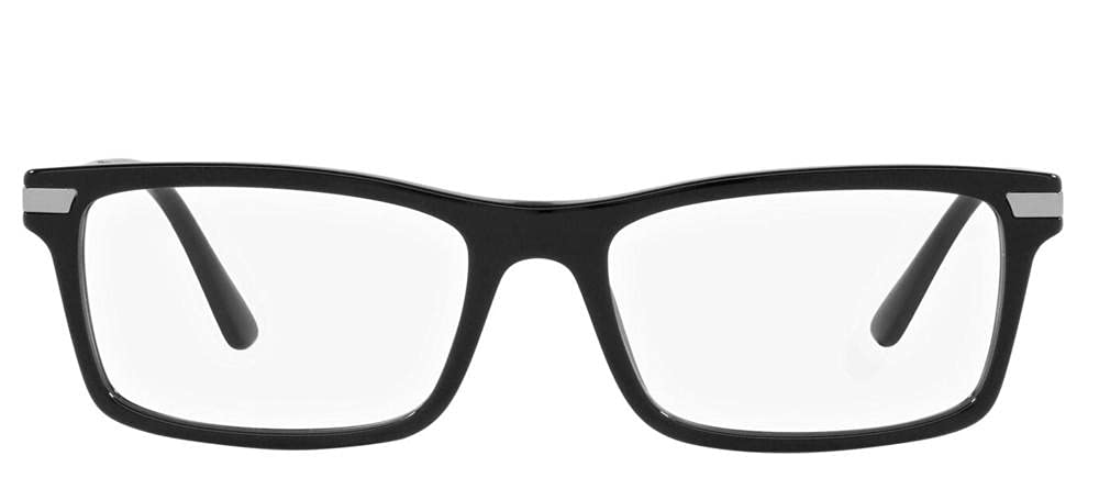 Prada Eyeglasses VPR03YV 1AB1O1 54mm Black / Demo Lens