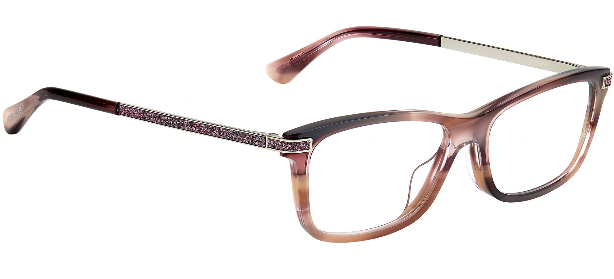 Jimmy Choo Eyeglasses JC268G HR5 52mm Stripped Pink / Demo Lens