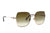 Jimmy Choo Sunglasses JC REYE_S DDB 59mm Gold Copper / Brown Lens