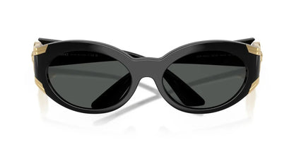 Versace Sunglasses VE4503U GB1/87 55mm Black / Dark Grey Lens