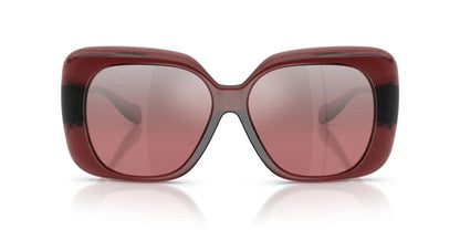 Versace Sunglasses VE4499U 55397E Transparent Red / Pink Mirror Silver Gradient