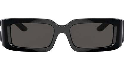 Dolce & Gabbana Sunglasses DG6197 50187 53mm Black / Dark Grey Lens