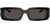 Dolce & Gabbana Sunglasses DG6197 50187 53mm Black / Dark Grey Lens