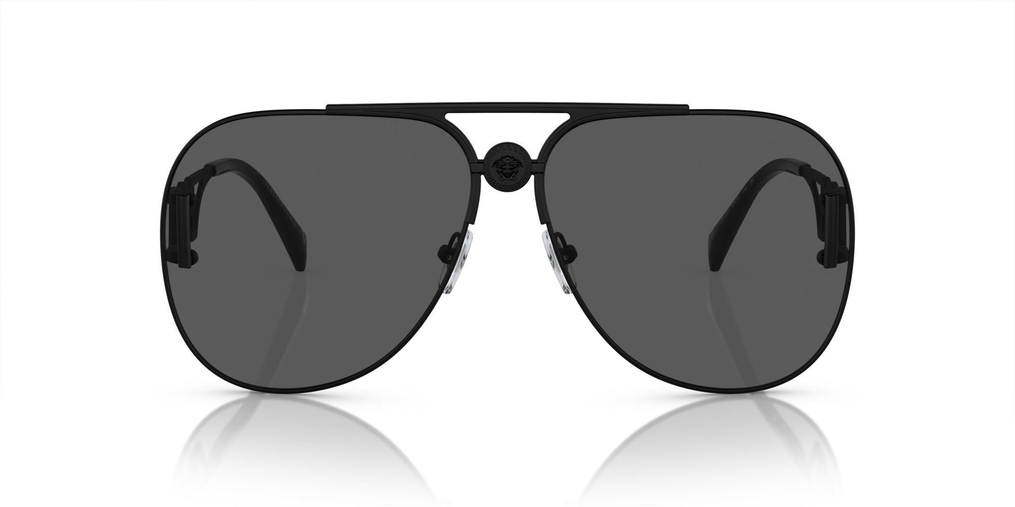 Versace Sunglasses VE2255 126187 63mm Matte Black / Dark Grey Lens