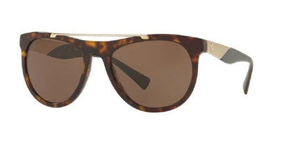 Versace Sunglasses VE4347 108/73 56mm Havana-Gold / Brown Lens
