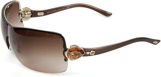 Bvlgari Sunglasses BV6050B 278/13 mm Brown / Brown Gradient Lens VINTAGE