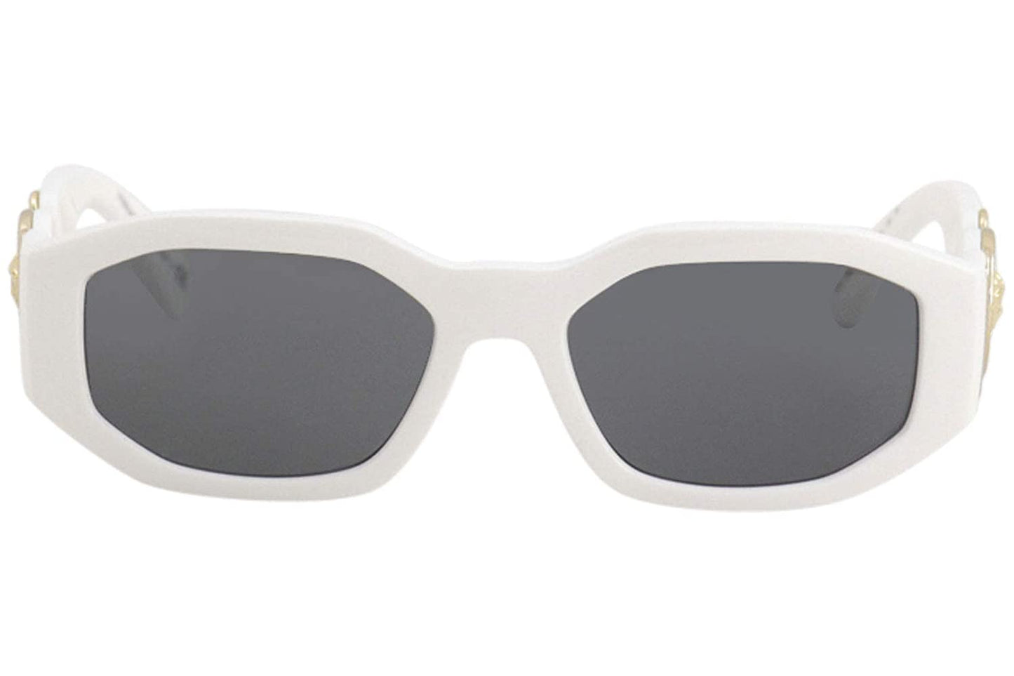 Versace VE4361 401/87 53mm Sunglasses White-Gold / Grey Lens