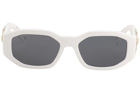 Versace VE4361 401/87 53mm Sunglasses White-Gold / Grey Lens