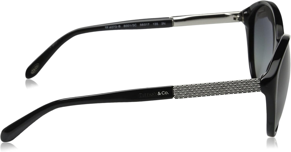 Tiffany & Co VINTAGE Sunglasses TF4073B 80013C 56mm Black / Grey Gradient Lens