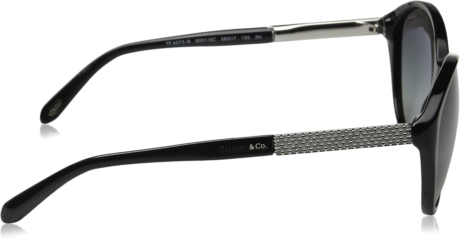Tiffany & Co VINTAGE Sunglasses TF4073B 80013C 56mm Black / Grey Gradient Lens