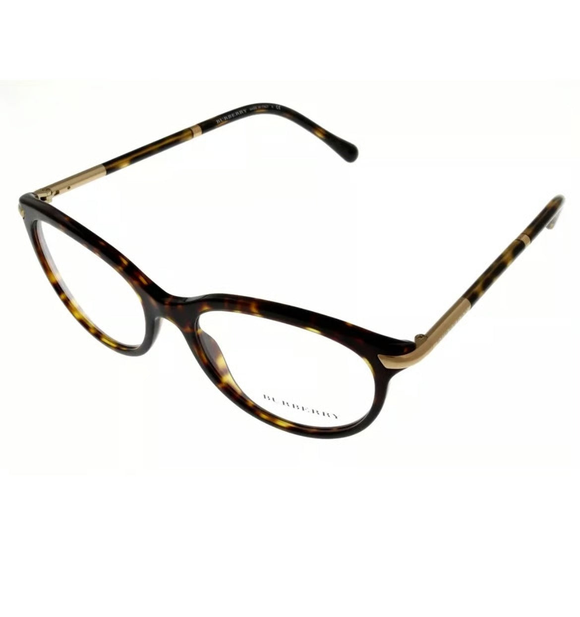 Burberry BE2177 3002 Eyeglasses 51mm Havana / Clear Demo Lens