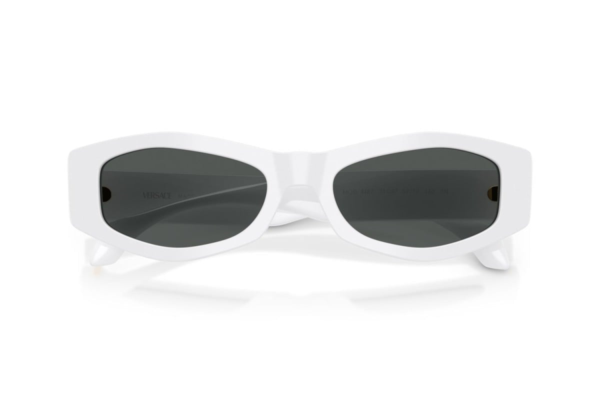 Versace Sunglasses VE4487 314/87 54mm White / Dark Grey Lens