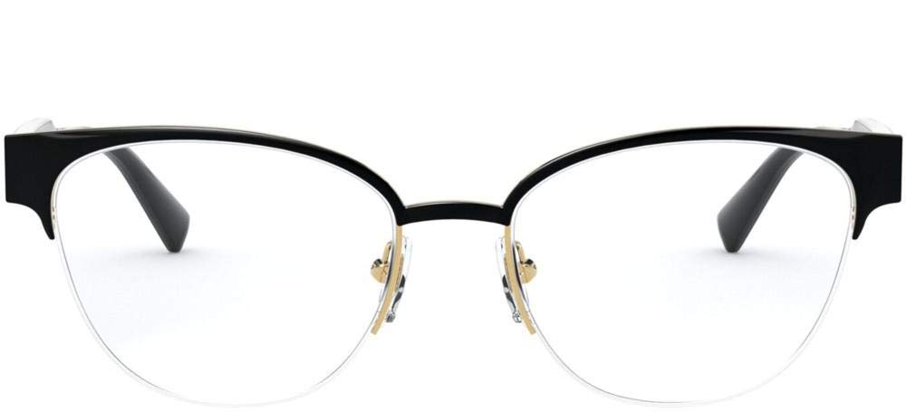 Versace Eyeglasses VE1265 1433 53mm Black Gold / Demo Lens