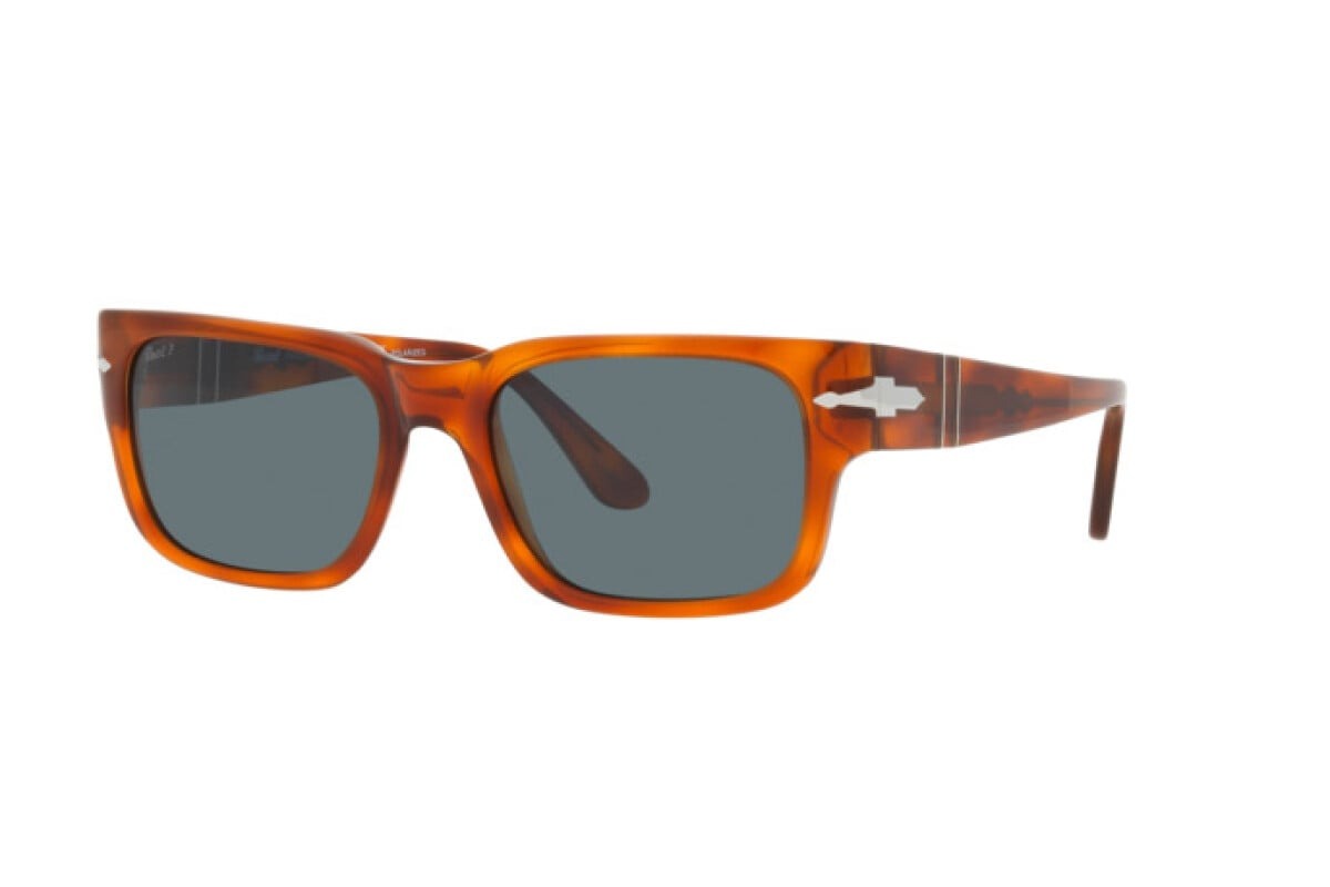Persol Sunglasses PO3315S 96/3R 55mm Terra Di Siena Brown / Blue Polarized Lens