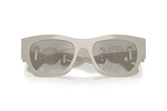 Versace VE4479U 55016V Square Sunglasses 52mm Grey / Grey Mirror Gradient Lens