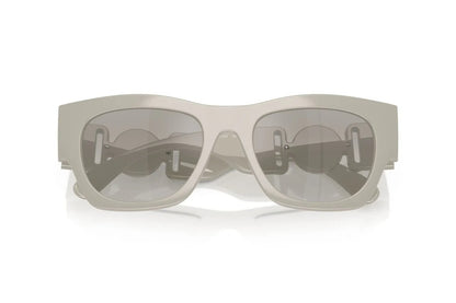 Versace VE4479U 55016V Square Sunglasses 52mm Grey / Grey Mirror Gradient Lens