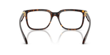 Versace VE3377U 108 Eyeglasses 53mm Havana / Clear Demo Lens
