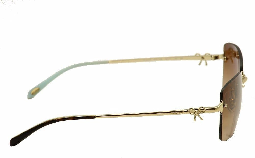 Tiffany & Co Sunglasses TF3045 60213B 56mm Pale Gold / Gradient Brown Lens