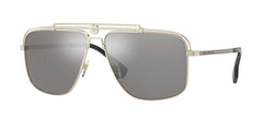 Versace Sunglasses VE2242 12526G 61mm Pale Gold / Light Grey Mirror Silver Lens