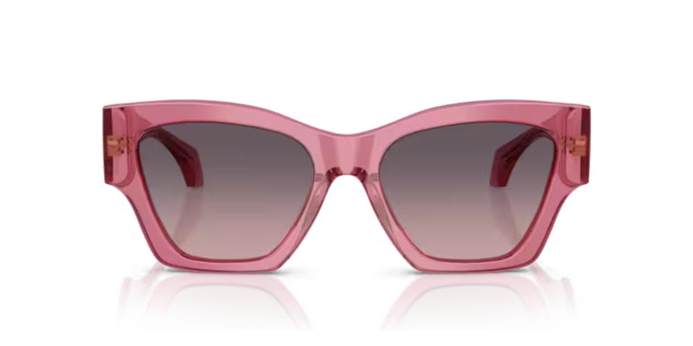 Versace Sunglasses VE4492U 551646 53mm Transparent Pink/Pink Gradient Grey Lens