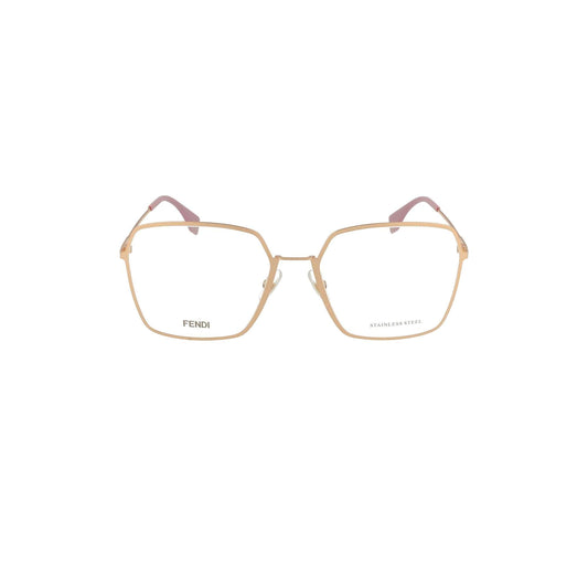 Fendi Eyeglasses FF0333 DDB 55mm Gold Copper / Demo Lens
