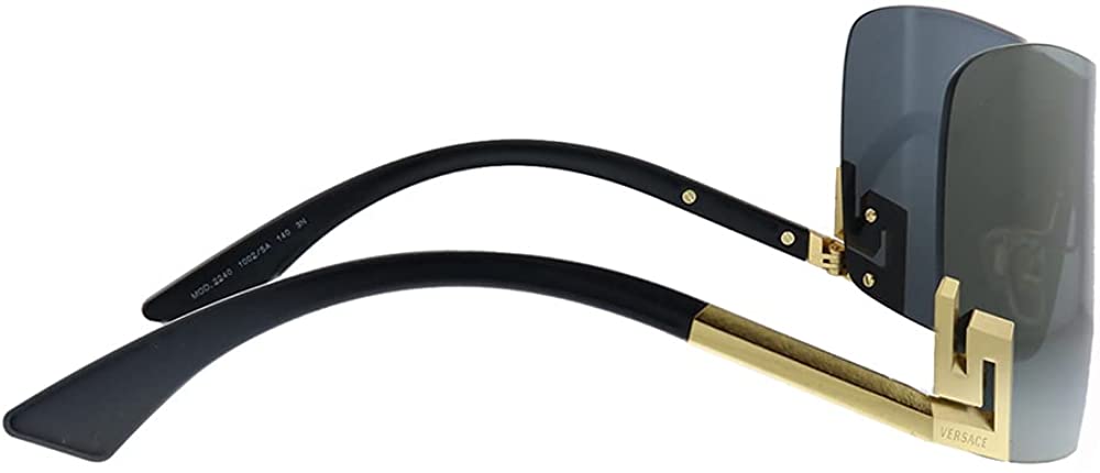 Versace Sunglasses VE2240 10025A 40mm Mirror Gold / Dark Grey Mirror Gold Lens