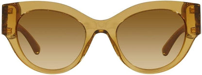 Versace Sunglasses VE4408 53472L 52mm Transparent Honey / Light Yellow Gradient Ochre Lens