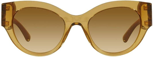 Versace Sunglasses VE4408 53472L 52mm Transparent Honey / Light Yellow Gradient Ochre Lens