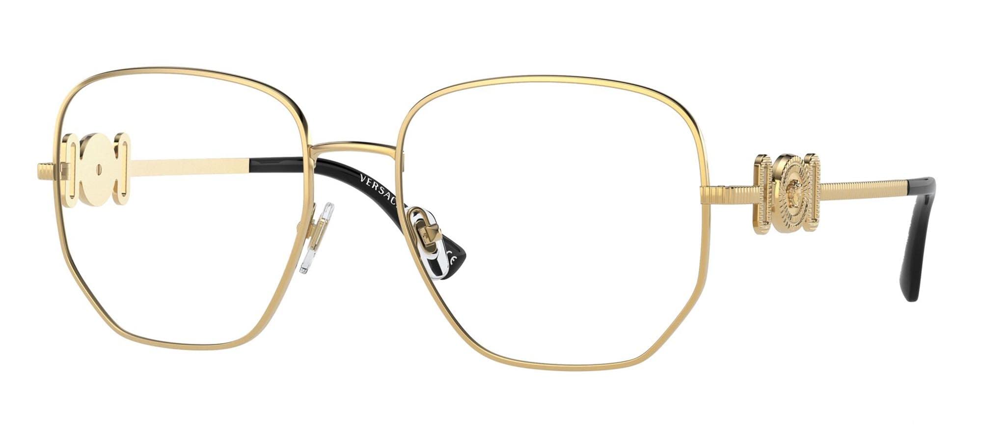 Versace Eyeglasses VE1283 1002 56mm Gold / Demo Lens