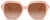 Burberry Joni Sunglasses BE4389 4061/13 55mm Pink / Brown Gradient Lens