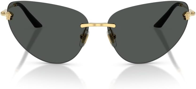 Versace Sunglasses VE2281 100287 64mm Gold / Dark Grey Lens