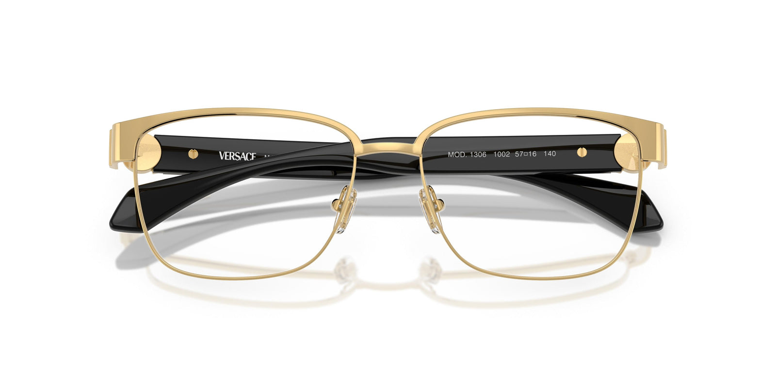 Versace Eyeglasses VE1306 1002 55mm Gold / Demo Lens