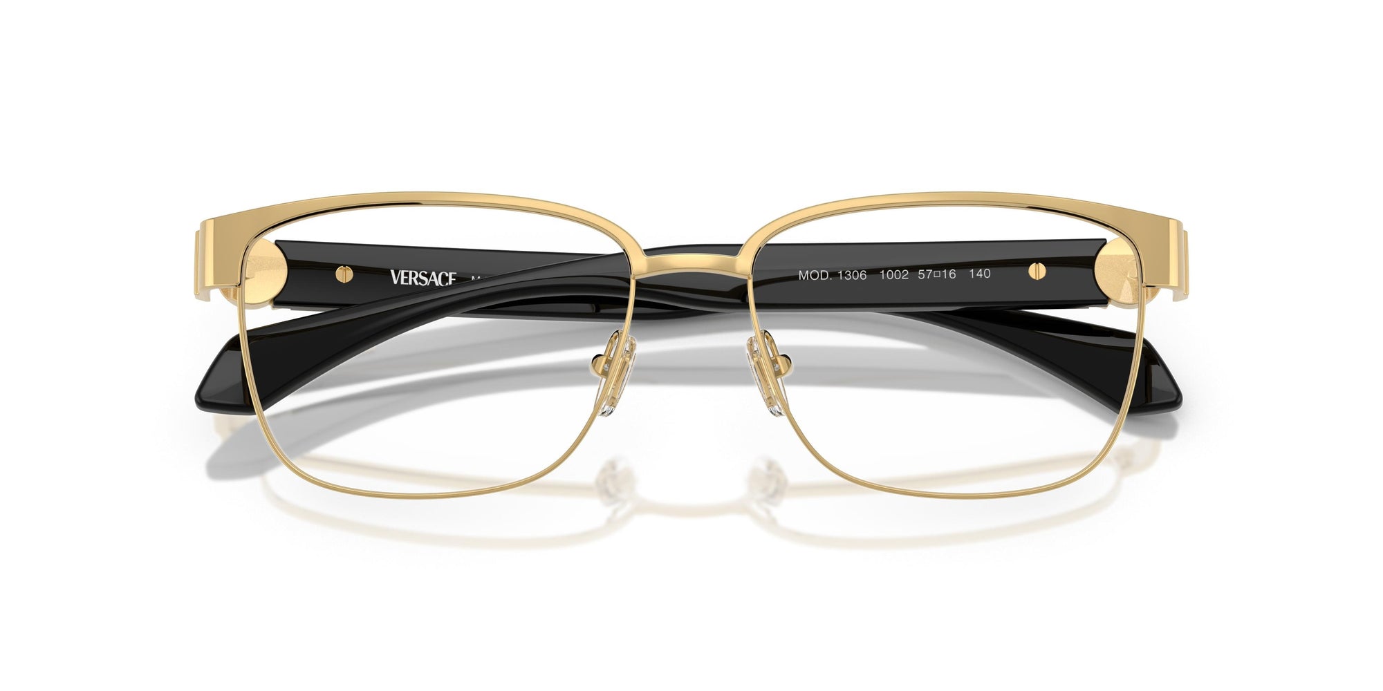 Versace Eyeglasses VE1306 1002 55mm Gold / Demo Lens