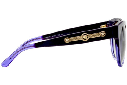 Versace Sunglasses VE4294 51498G 56mm Violet Transparent / Grey Gradient Lens